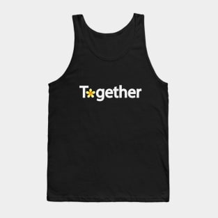 Fun design of the word "Together" Tank Top